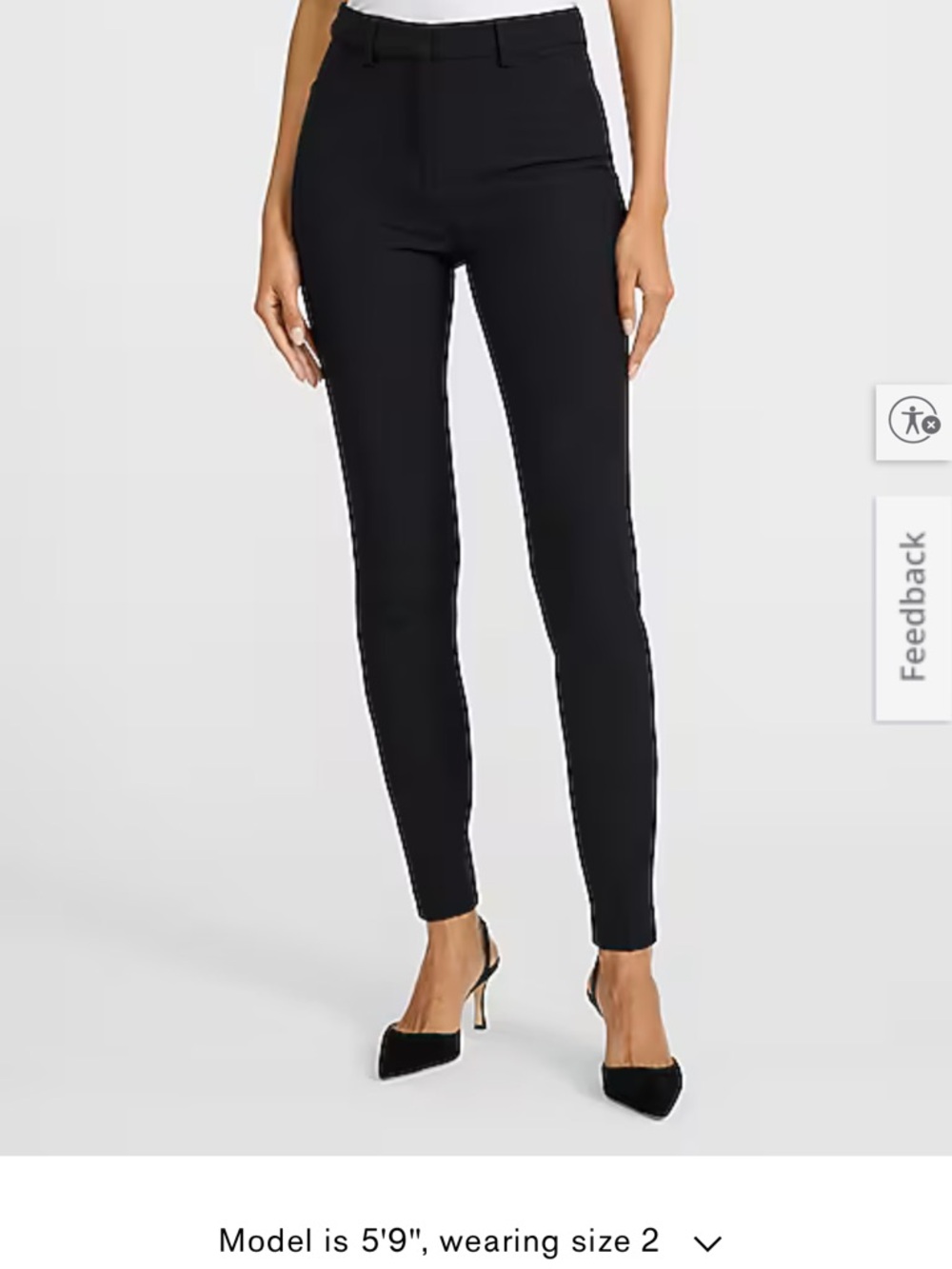 Express Editor Skinny Pant in Chocolate Brown